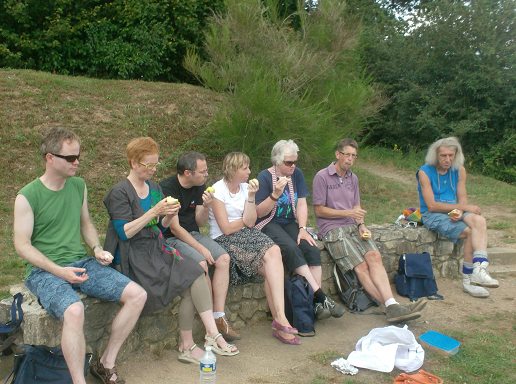 Picknick at Oradour-Sur-Glane